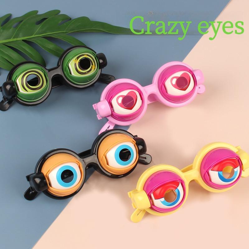 Fun and quirky glasses, suitable for children, creative prank toy, Easter, Christmas, and birthday gift, novelty and funny gadget, game accessory, suitable for party supplies. Fun and quirky glasses, suitable for children, creative prank toy, Easter, Christmas, and birthday gift, novelty and funny gadget, game accessory, suitable for party supplies.