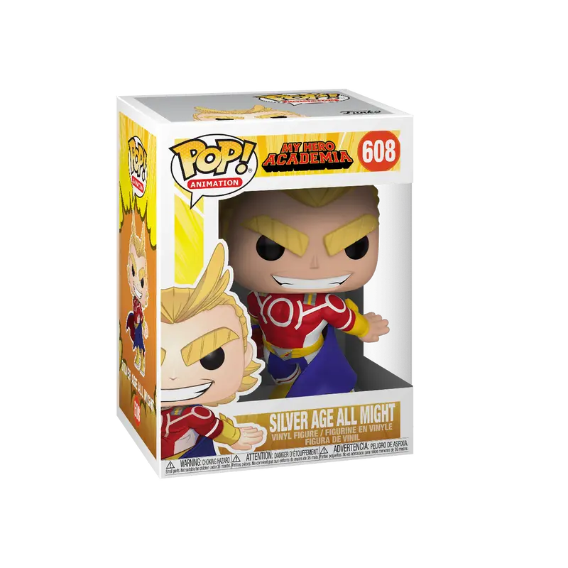 Funko Pop! My Hero Academia - Silver Age All Might #608 Collectible Pop Vinyl Figure