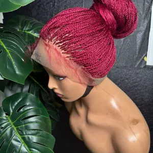 Twist braided wig