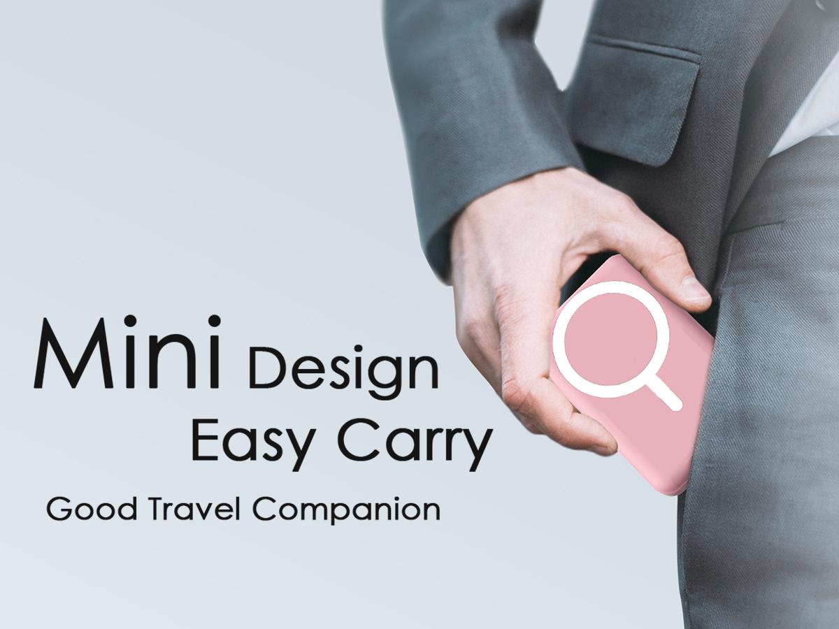 Podoru for MagSafe Battery Pack, Foldable 10000mAh Magnetic Power Bank Fast Charging Wireless Portable Charger for iPhone 17/16/15/14/13/12 Series