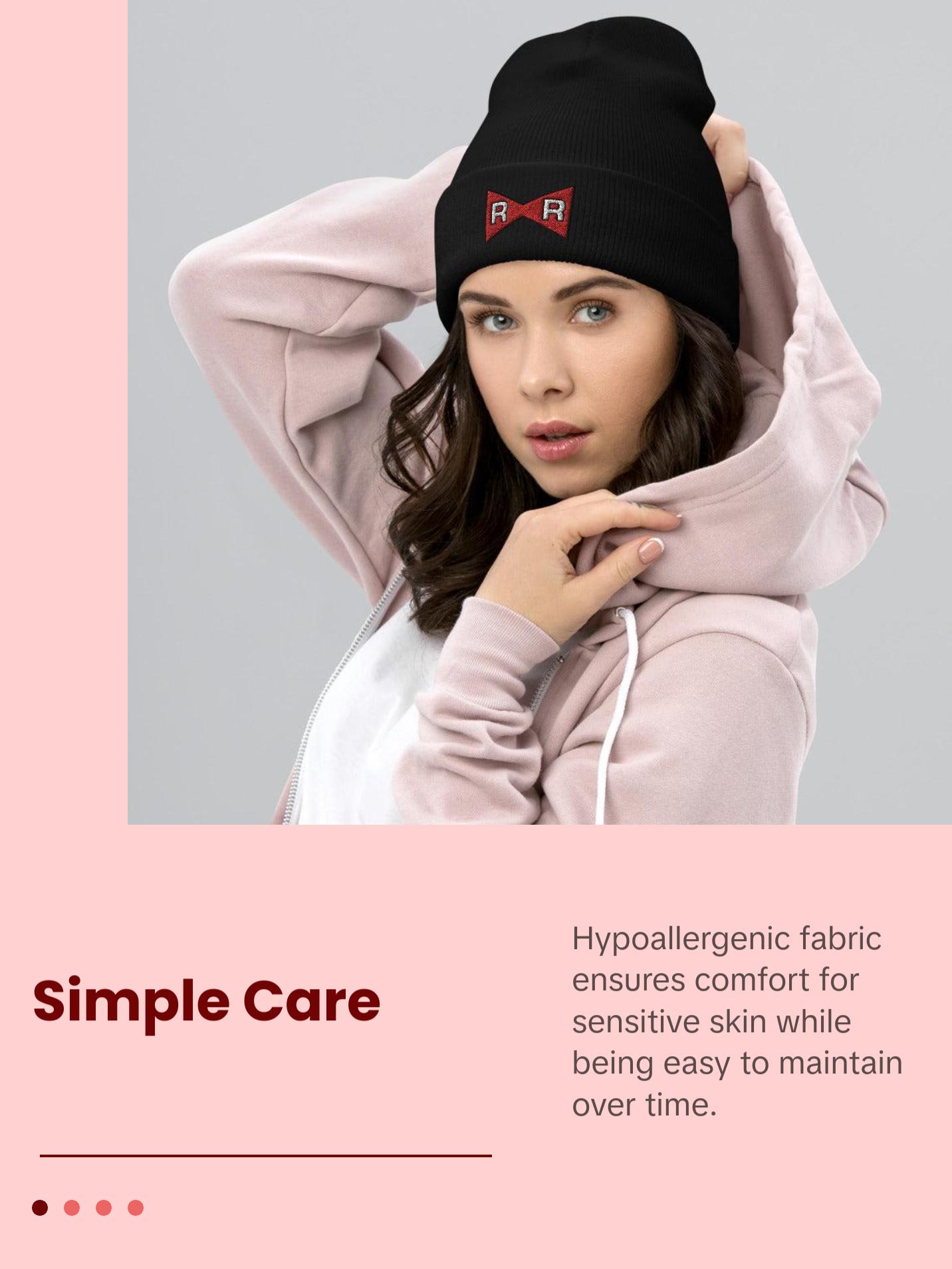 Dragon Ball Z Alliance: Red Ribbon Emblem Beanie