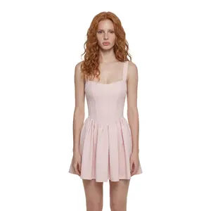 Spring Movement Dress - Pink