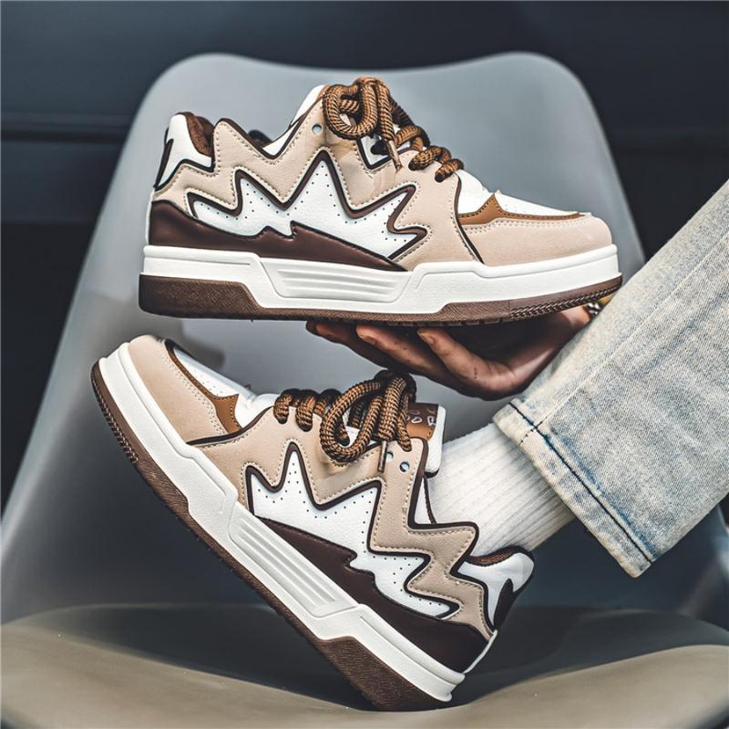 The trend of men's shoes young men's thick soles low top board shoes men's non-slip wear-resistant casual shoes Runner Chunky Sneaker china wholesale suppliers website shoes sneakers men