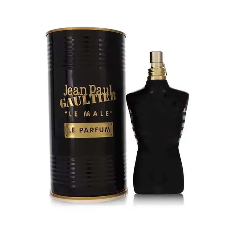Jean Paul Gaultier Le Male Le Parfum Men's Intense Amber Woody Eau de Parfum Spray, 4.2oz, with Cardamom, Lavender, Iris, Vanilla