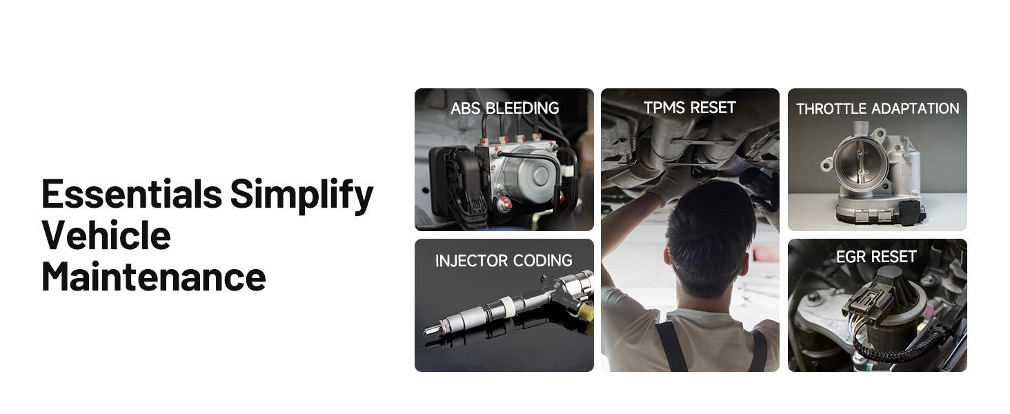 TOPDON Scanner AD800BT V2.0, Bidirectional Scan Tool, Full Systems Diagnostic Tool for All Vehicles, Automotive Diagnostic Scanner for Car, 28+ Services, FCA AutoAuth, CANFD, 2 Years Free Update