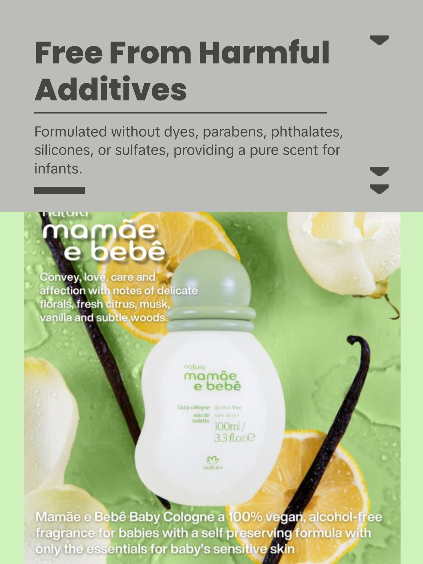 Natura Baby Cologne and Moisturizer - After Shower Care Natura Baby Cologne and Moisturizer - After Shower Care