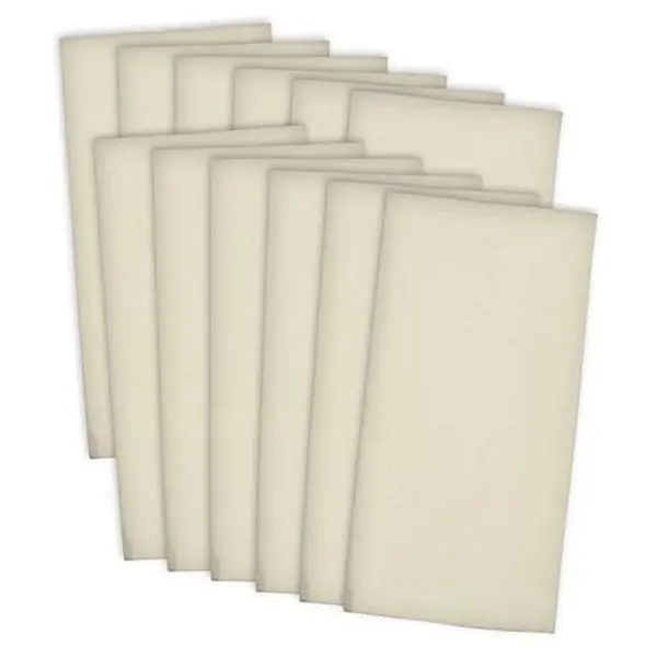 Design Imports Flat Woven Kitchen Towels 12-Pack