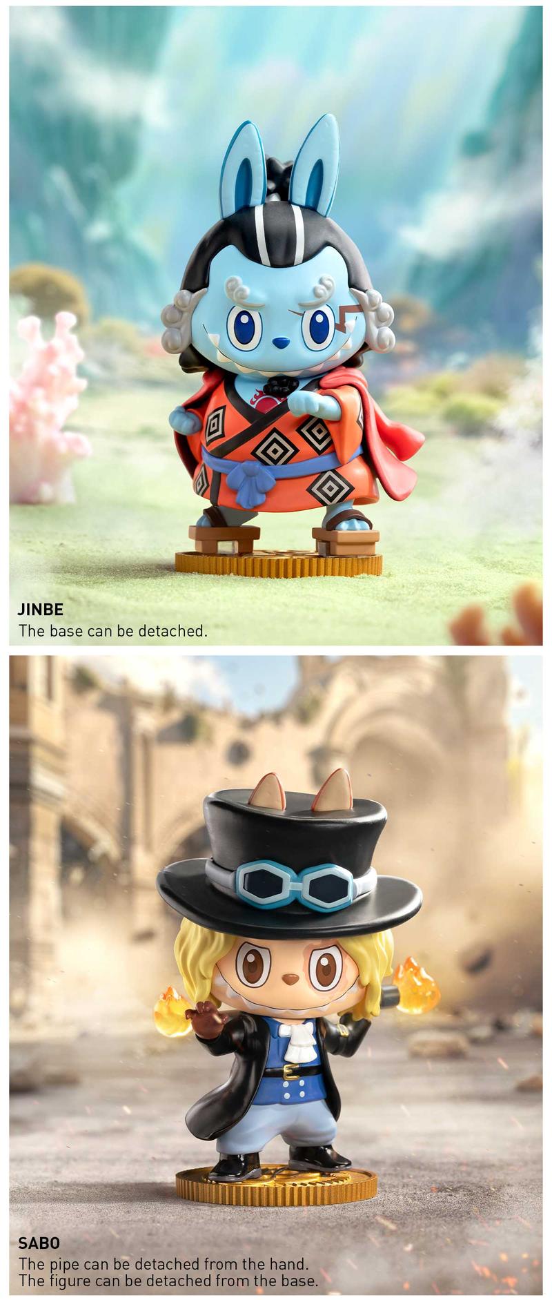 POP MART THE MONSTERS × One Piece Series Figures, Labubu Collectible Toys, Valentine’s Day Gifts