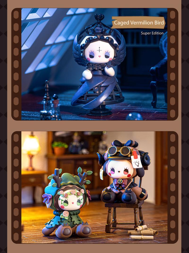 LUCKY EMMA Secret Forest Blizzard Manor Lodge Series Blind Boxes, Trendy Toy Creative Figurine Decorations