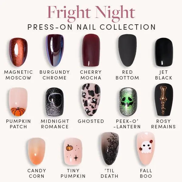 Glamnetic Fright Night Press-On Nail Collection Glamnetic Fright Night Press-On Nail Collection