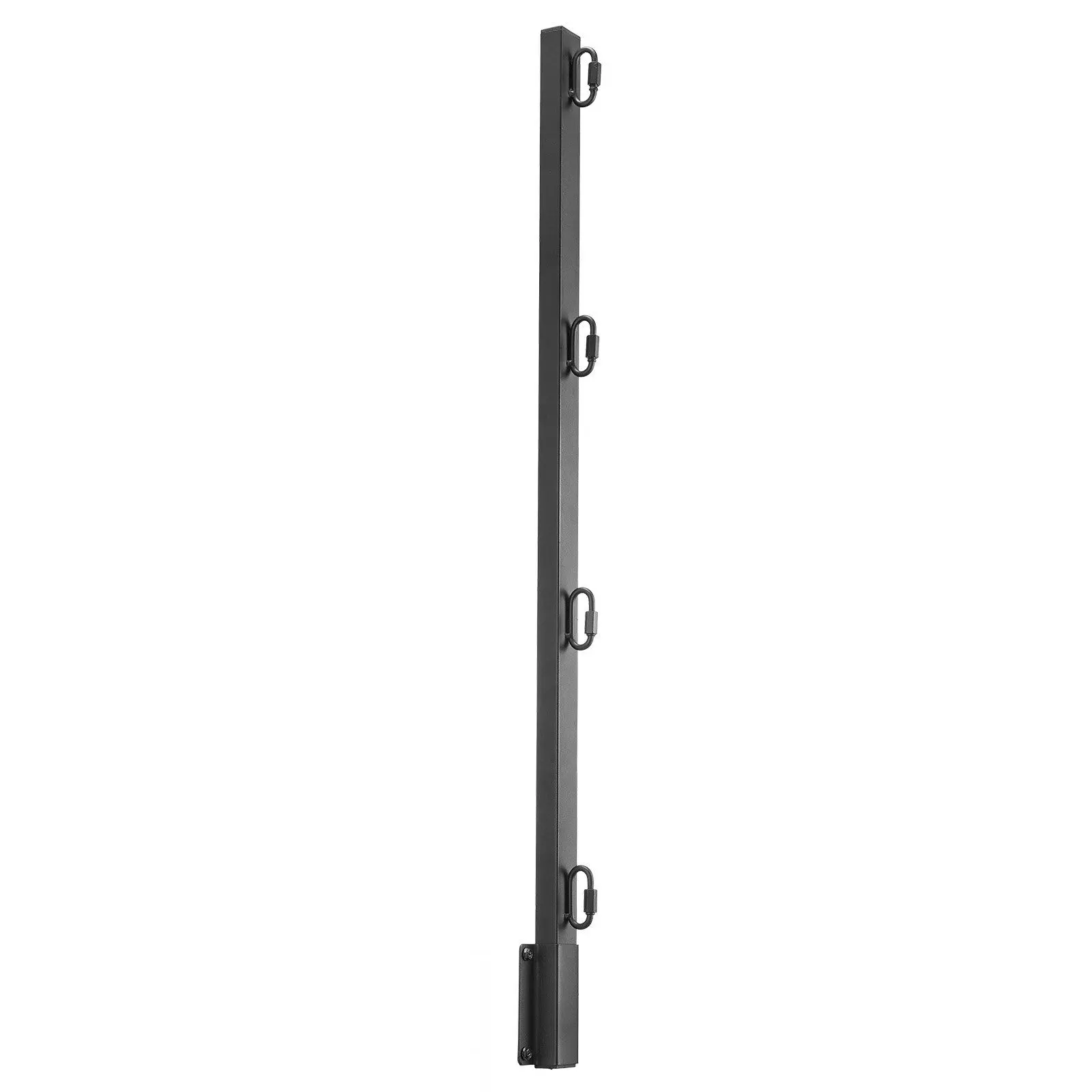 VEVOR Fence Post Extender, 12 Packs Thickened Powder-Coated Steel Surface-Mounted Arms (32.1 in) for Fence Height Extension & Backyard Privacy Improvement