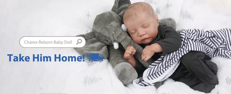 [WOOROY] Reborn Baby Dolls - 18 In Realistic Baby Doll Boy Levi Lifelike Newborn Baby Real Looking Birthday & Christmas Gift Toy with Full Accessories for Age 3+