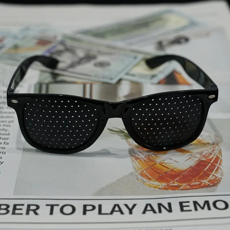Unisex Pinhole Glasses Anti-Myopia Astigmatism GlassesMen's Women's Vision Improvement Strabismus CorrectionFatigue Glasses