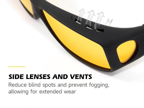 MEETSUN Wrap Around Sunglasses Unisex Polarized UV400 Protection Fit Over Prescription Glasses TAC HD TR90 Frame Men's Rugged Sunglasses