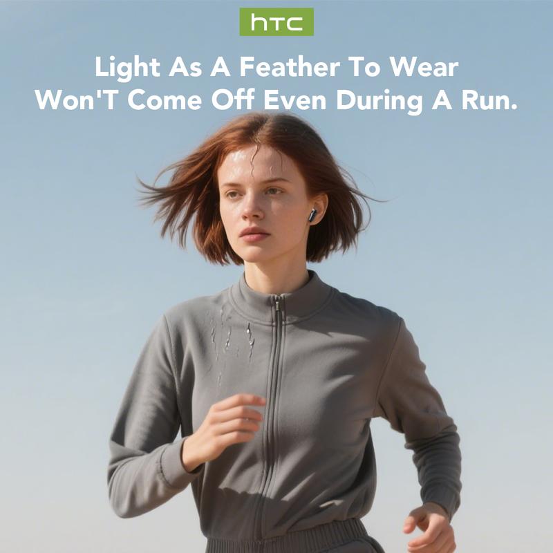 HTC NE20 Bluetooth 5.4 Earphones LED Display High Fidelity Waterproof Wireless Earphones | Suitable for Office, Sports, Study and Audio Calls | Built-in Microphone | Earphones HTC NE20 Bluetooth 5.4 Earphones LED Display High Fidelity Waterproof Wireless Earphones | Suitable for Office, Sports, Study and Audio Calls | Built-in Microphone | Earphones