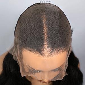 【NEW IN】Lemoda 13x6 HD Transparent Lace Frontal Human Hair Wigs 200 Density Pre-Cut / Pre-Plucked Brazilian Body Wave Lace Front Wig With Tiny Knots