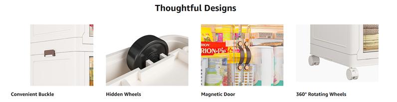 RaybeeFurniture Stackable Storage Containers with Wheels & Lid Large Plastic Foldable Organizers for Home Office, Ideal for Clothes, Books, and More RaybeeFurniture Stackable Storage Containers with Wheels & Lid Large Plastic Foldable Organizers for Home Office, Ideal for Clothes, Books, and More