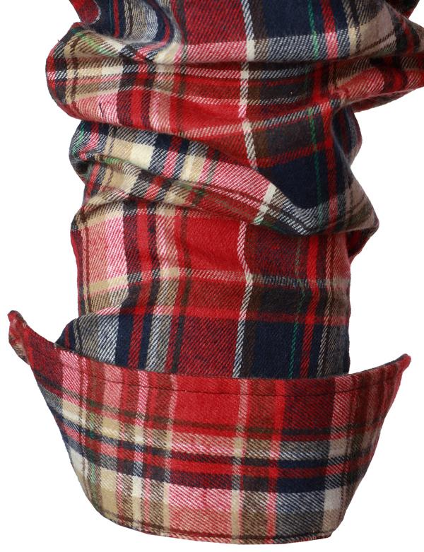 ZEROYAA Men's Casual Regular Fit Button Up Flannel Checked Plaid Shirts with Pockets Menswear shirts for men camisa para hombre christmas gifts for dad