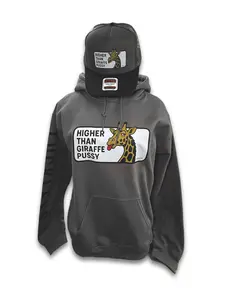 Higher than Giraffe Psy Hoodie by Luckless Outfitters