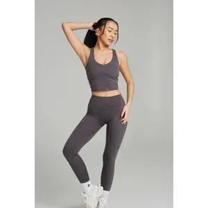Dream Heathered Legging - Heather Charcoal