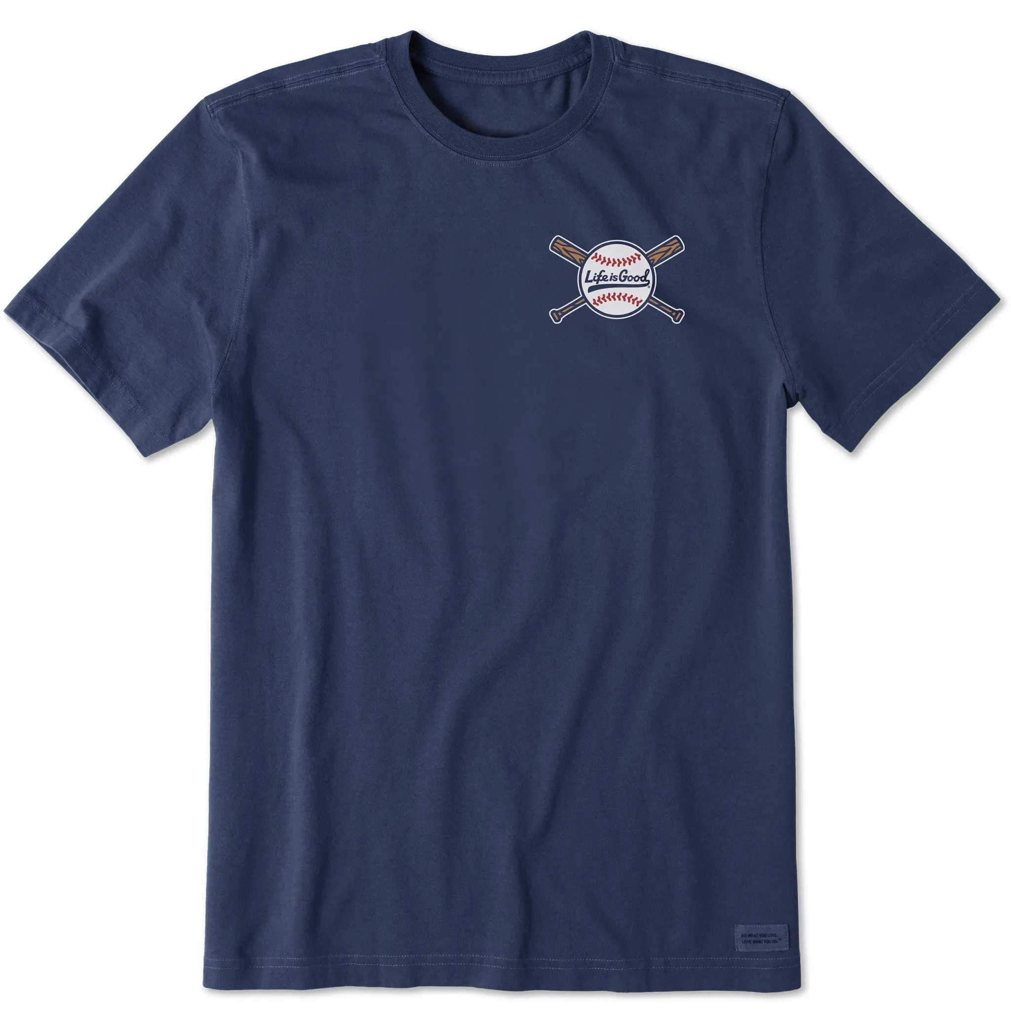 Men's Baseball and Bats Short Sleeve Crusher Tee