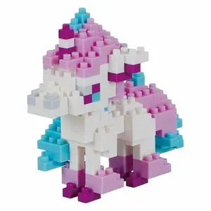 Nanoblock - Pokemon Series - Galar Ponyta Building Kit  [Collectible Figurine/Statue/Bust] figurine/statue, Brick, Collectible