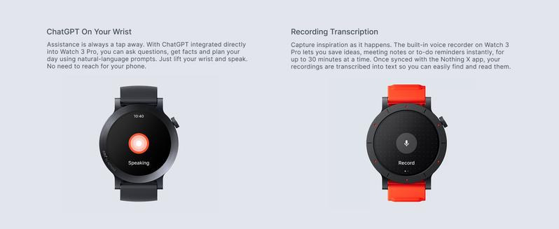 CMF Watch 3 Pro Smart Watch for Men Women, Bluetooth Call AI Smartwatch with Energy Score, Heart Rate Tracking, Sleep Monitor, GPS & 130+ Sport Modes, Fitness Tracker for Android iOS, IP68 Ash Grey