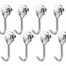 8/16 Pack Swivel Swing Magnetic Hooks 30LBS – Strong Neodymium Hooks for Cruise Cabins, Kitchen, Fridge & Other Magnetic Surfaces, Cruise Essentials 2026,toolupgrade