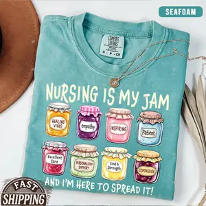 Comfort Colors New Nurse Gift, Registered Nurse Shirt, ER Nurse, Nurse Practitioner School Grad, Gift for Nurses, Nurse Appreciation Shirt