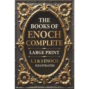 The Books of Enoch Complete LARGE PRINT (Illustrated): 1, 2 & 3 Enoch WithAuthentic Illustrations, Insightful Introductions and Commentary