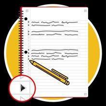 Flex Refillable Notebook + Study App, College Ruled Paper and 1-1/2 Inch TechLock Ring Binder with Pockets, Tabs and Dividers, 300 Sheet Capacity, Amethyst Purple (29324AB6)