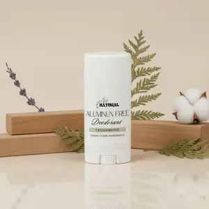 Aluminum-Free Natural Deodorant Stick | Cedarwood | Vegan & Clean Ingredients