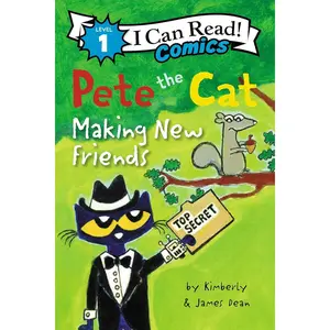 Pete the Cat: Making New Friends (I Can Read Comics Level 1, 6) Paperback – September 14, 2021