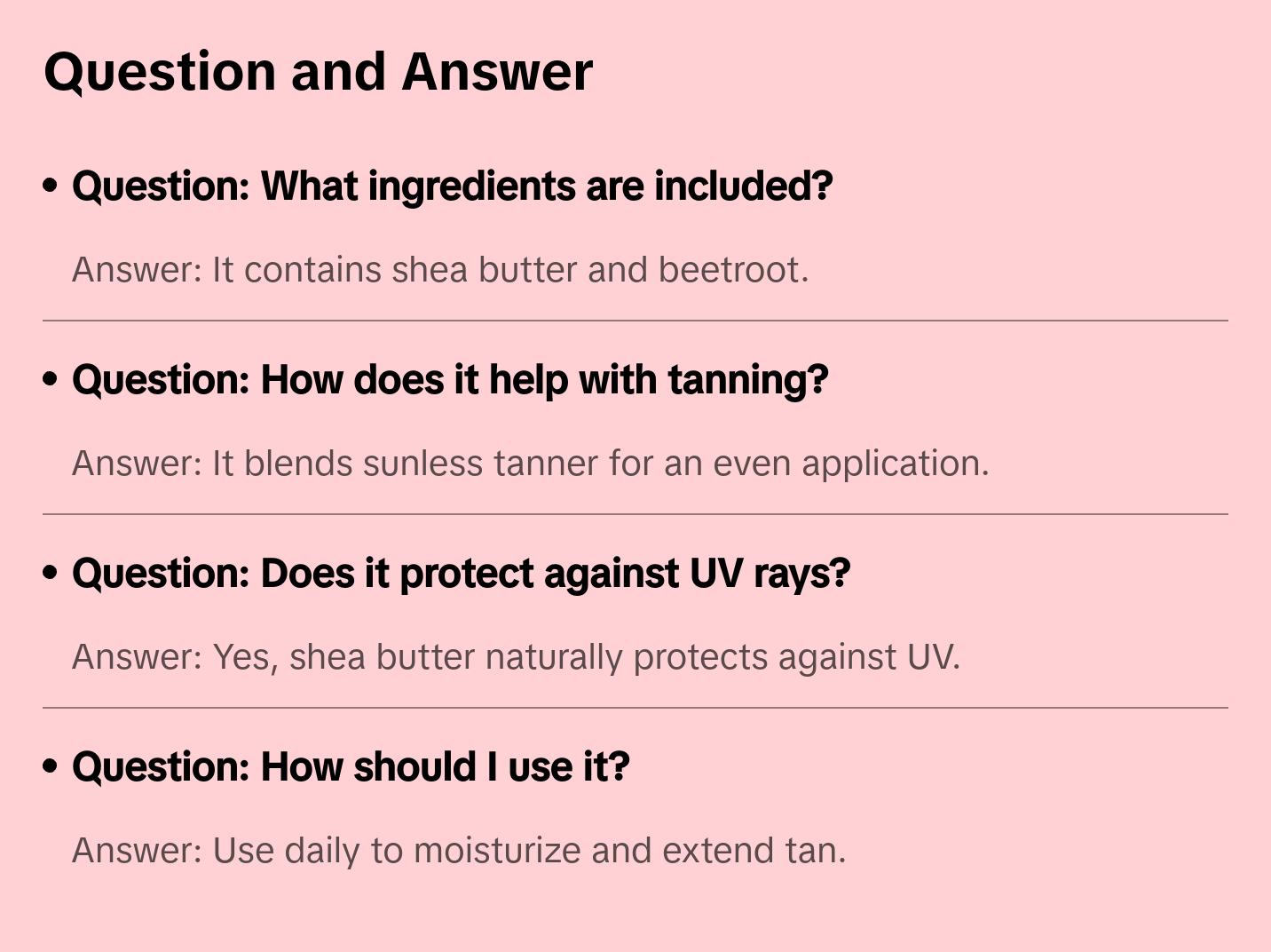 BEETBUTT- SUNLESS TANNING BLENDING BUTTER