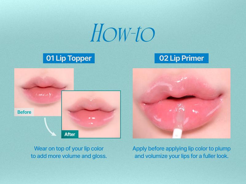 fwee 4D Voluming Plumper | Lip Gloss, Glassy Plumper, Soothing Cooling, Moisturizing finish