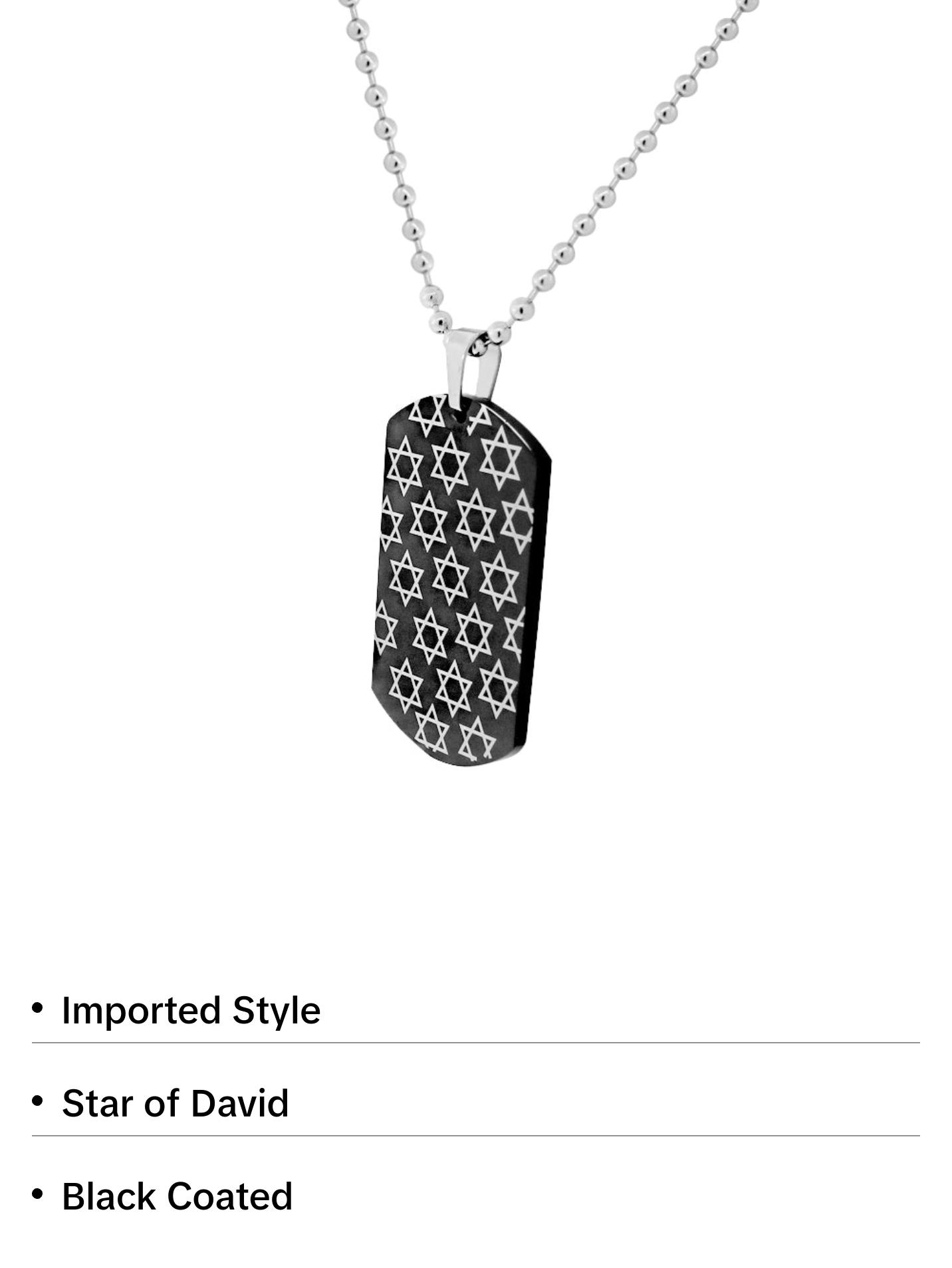 Men's Star Dogtag