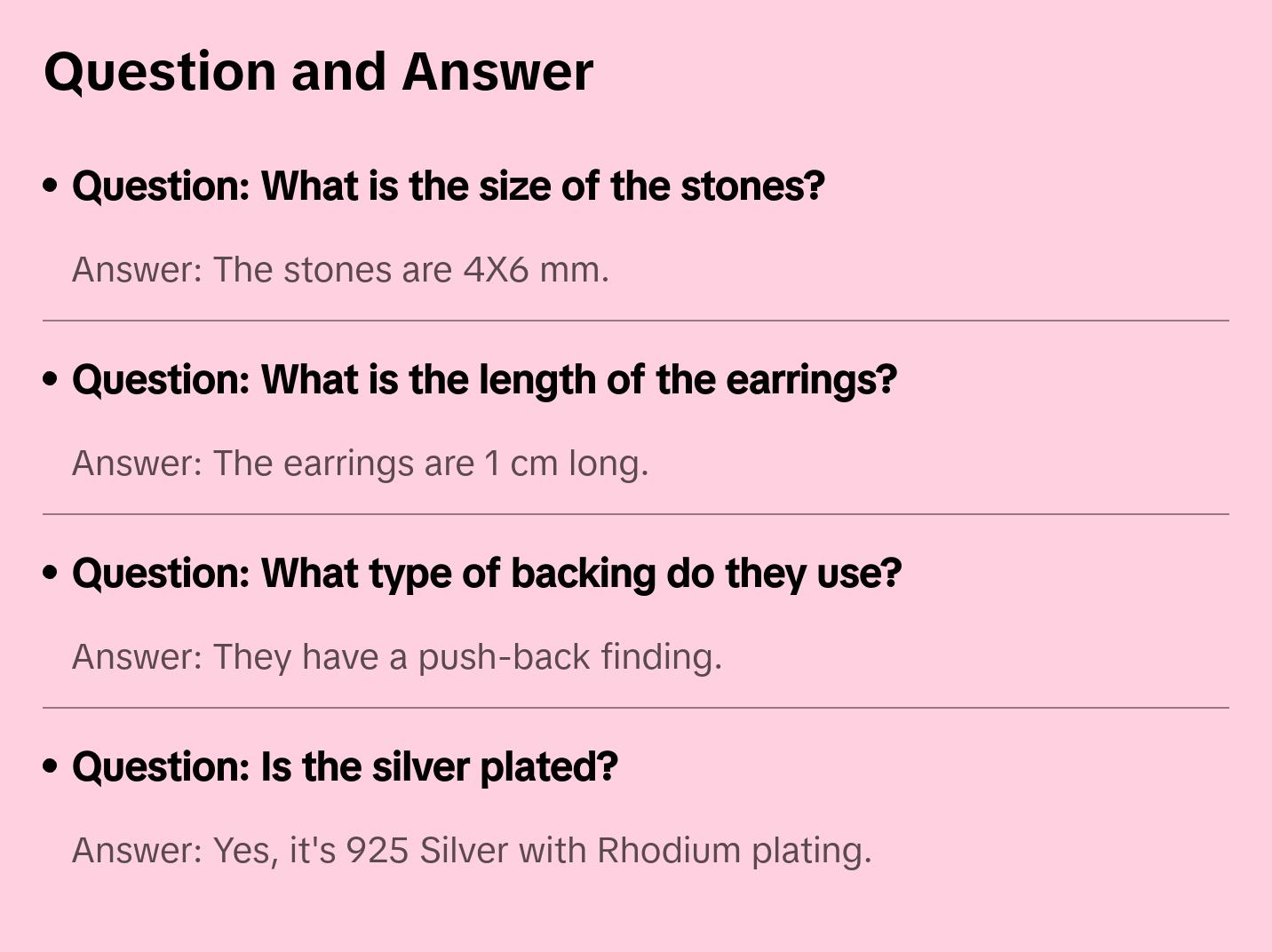 Classic Emerald cut CZ Solitaire Silver Stud Earrings, Mini