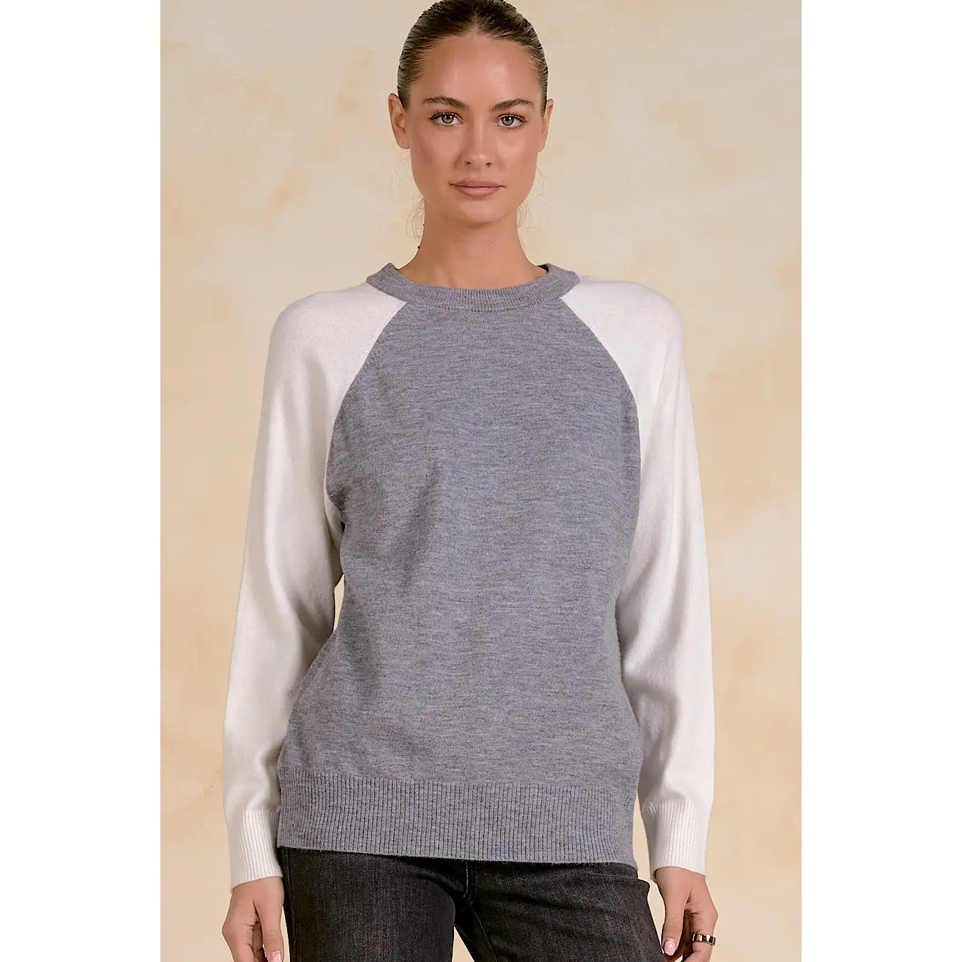 Be a Legend Contrast Baseball Sweater