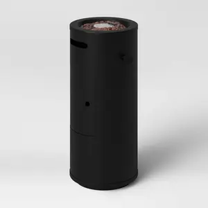 Threshold 22" Metal Portable Patio Backyard Outdoor Fire Column Pit Propane Gas