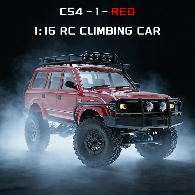 1:16Valentine's day BEST gift Proportion 4WD Climbing Remote ControlCarRechargeable Electric Toy Car, Outdoor AdventureEnthusiastPerfect Gift