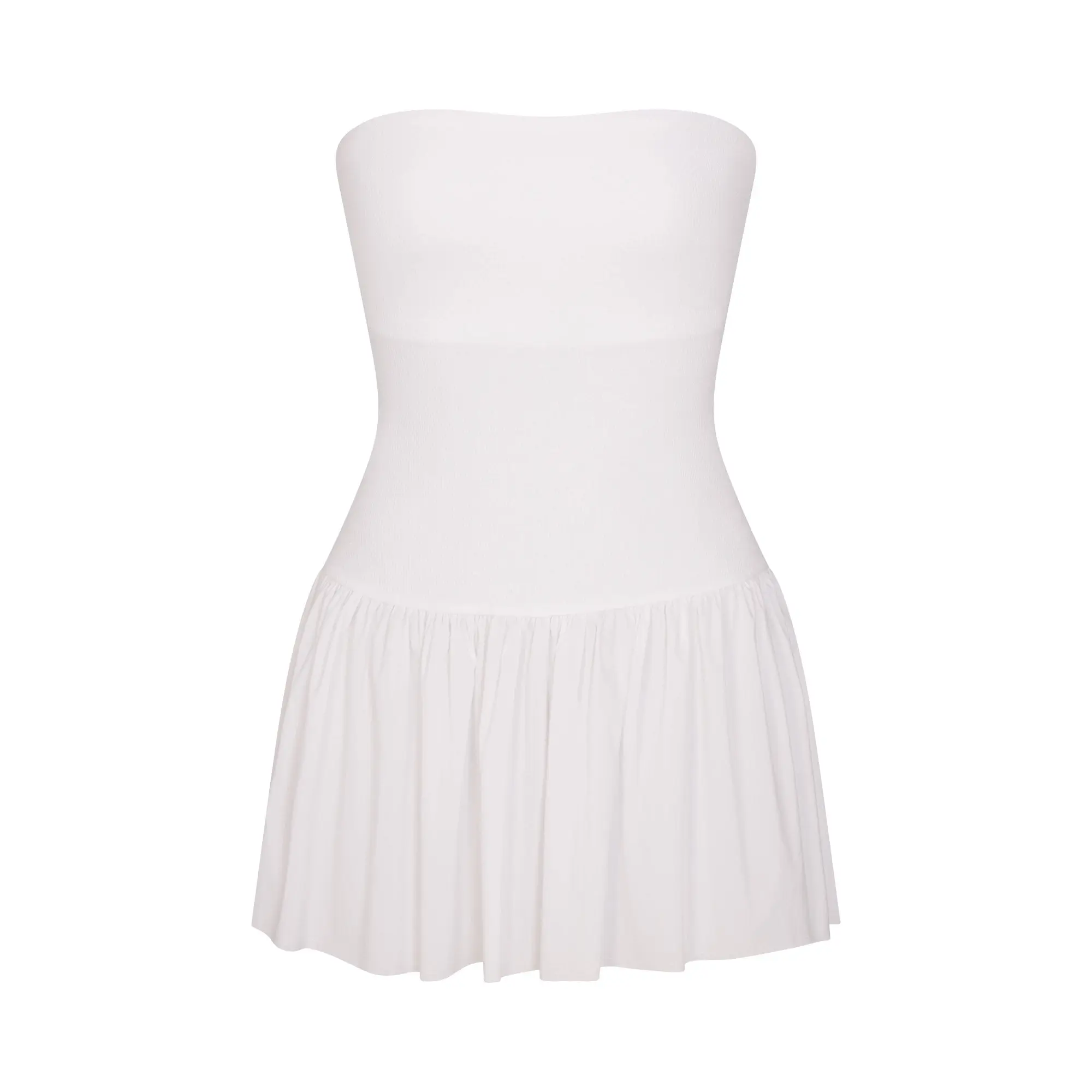 SKIMS POPLIN APPAREL MINI TUBE DRESS