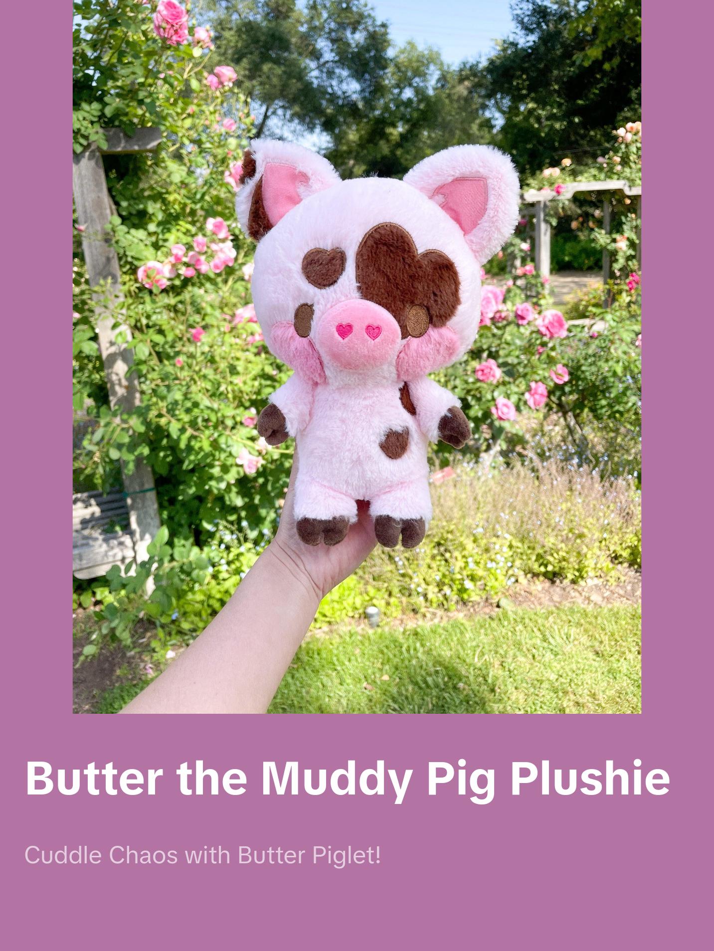 Butter the Muddy Pig Plushie