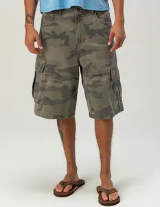 RSQ Mens Baggy Twill Cargo Jorts