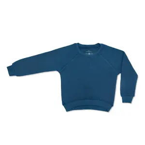 Waffle Crewneck Sweatshirt - Marine