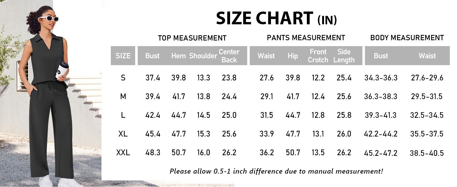 PINSPARK Two Piece Sets for Women Sleeveless Outfits Travel Tracksuit V Neck Top Wide Leg Pant Lounge Sets 2025 Summer sweatsuits women Springtok PINSPARK Two Piece Sets for Women Sleeveless Outfits Travel Tracksuit V Neck Top Wide Leg Pant Lounge Sets 2025 Summer sweatsuits women Springtok