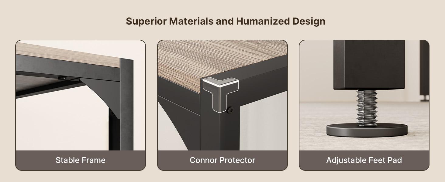 Gizoon Dining Table Set for 2, Kitchen Table Set for 2 with Steel Frame, Kitchen Table with 2 Benches for Small Space, Space Saving Design for Restaurant, Living Room, Grey