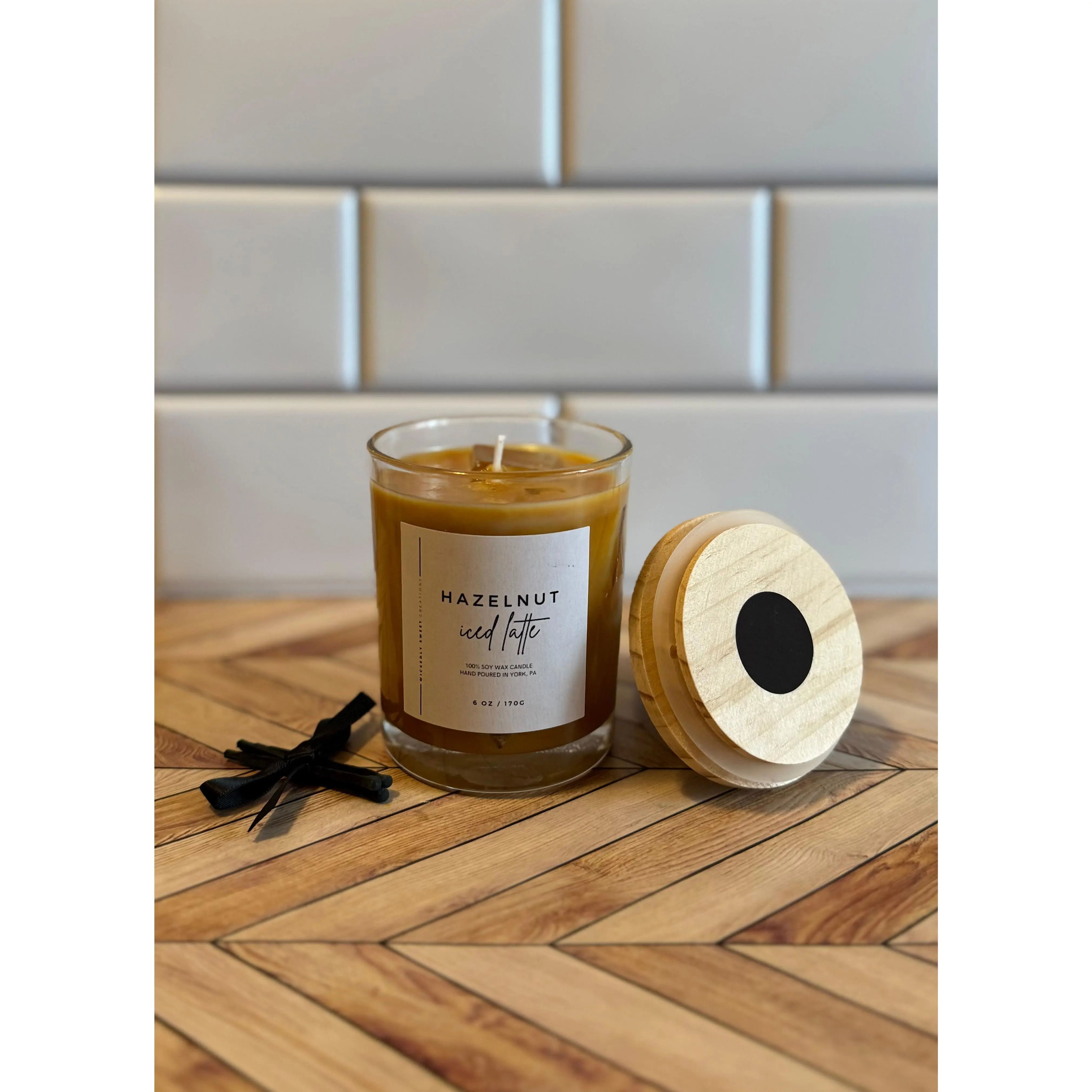 Hazelnut Iced Latte Candle