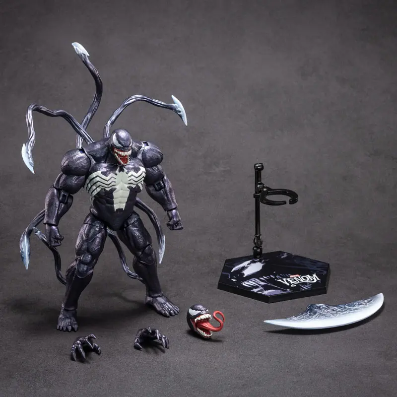 ZD Toys Venom Action Figure, Carnage Action Figure, 9-Inch Action Figure Set, Official Authorization, A Great Gift for Collectors and Fans