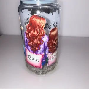 16 oz acrylic Tumbler with Bamboo or colored Lid & Plastic Straw Reusable Fashionable Design for On-the-Go Drinks Hand Wash Only