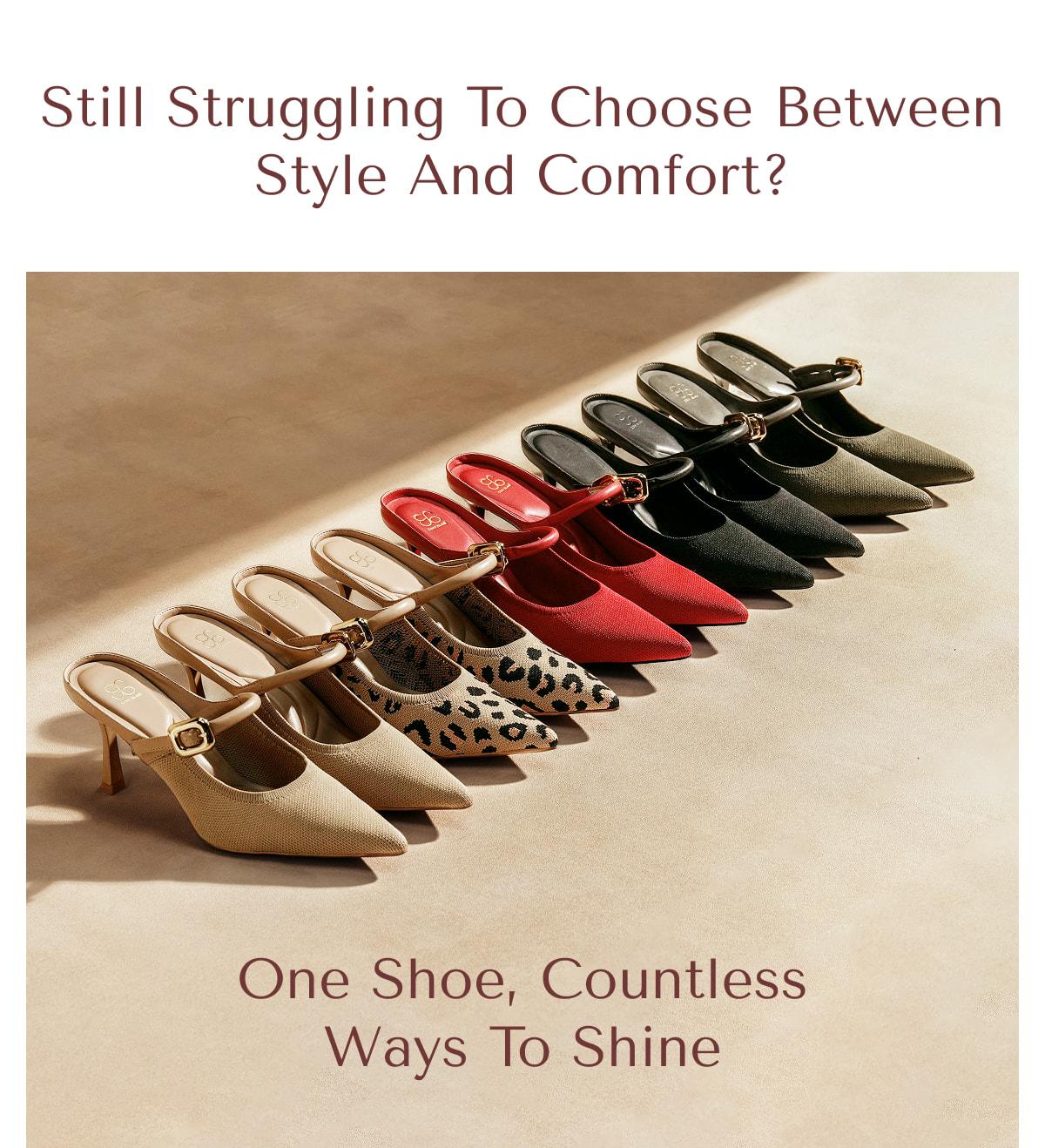 GraceLithe Pointed Toe Heeled Mules